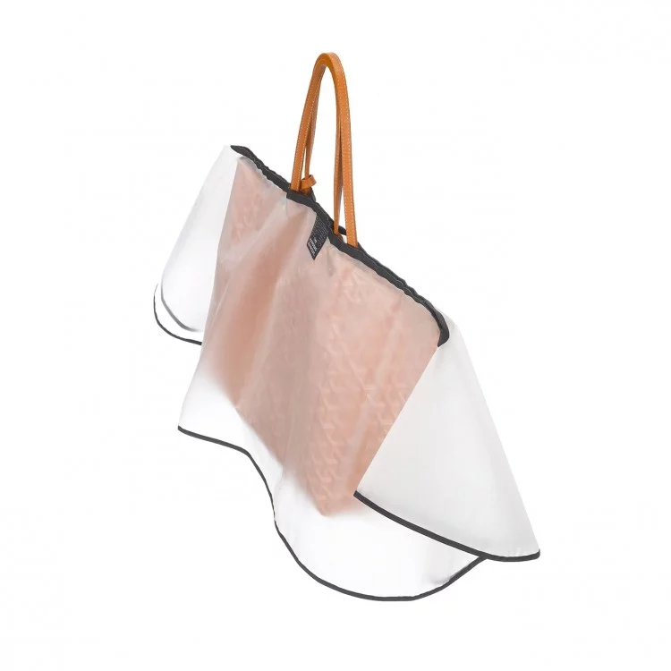 The handbag raincoat is a practical and innovative accessory designed to protect handbags from the elements,