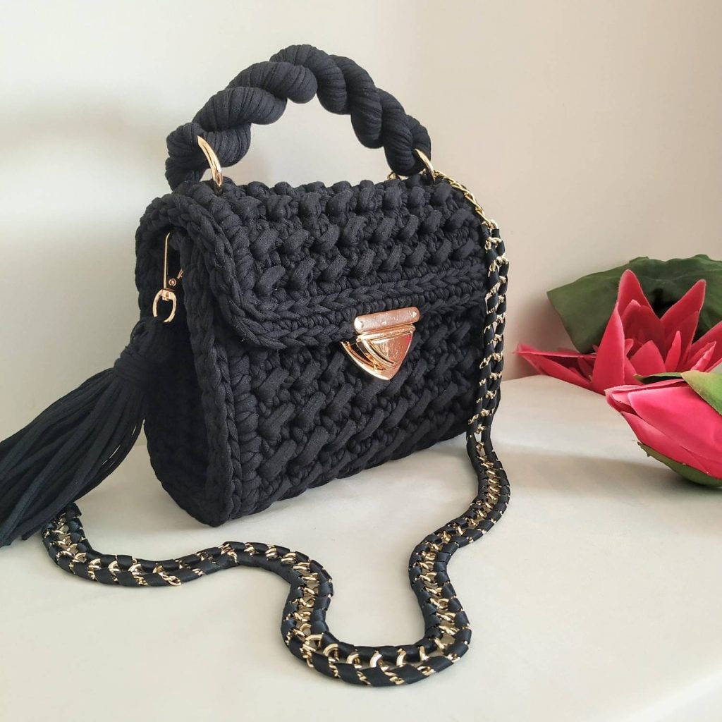 Handmade crochet bags