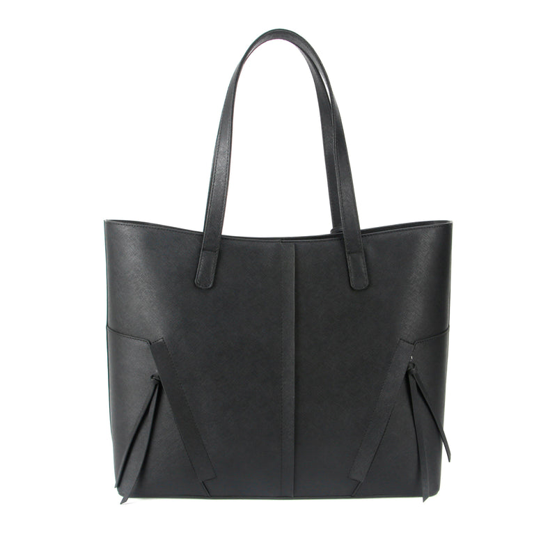 A tote bag with laptop sleeve for everyday commuting