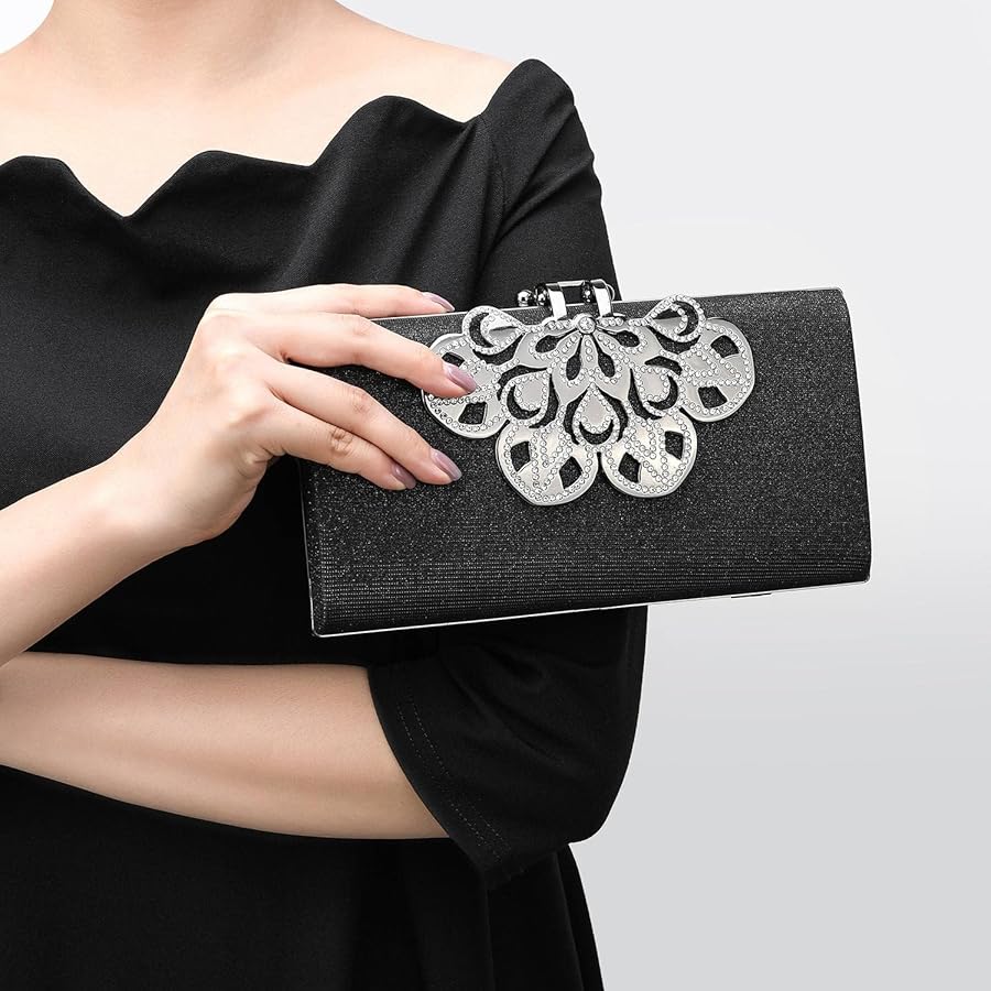 Black evening clutch – Elegant Clutch for Women