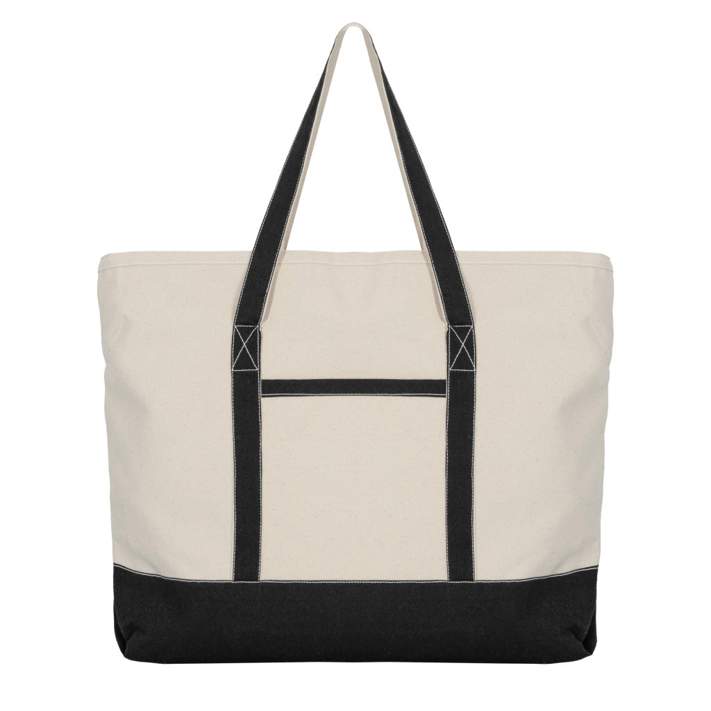 clean canvas tote bag