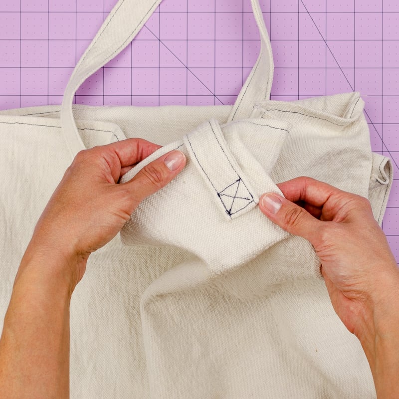 How to sew a tote bag?