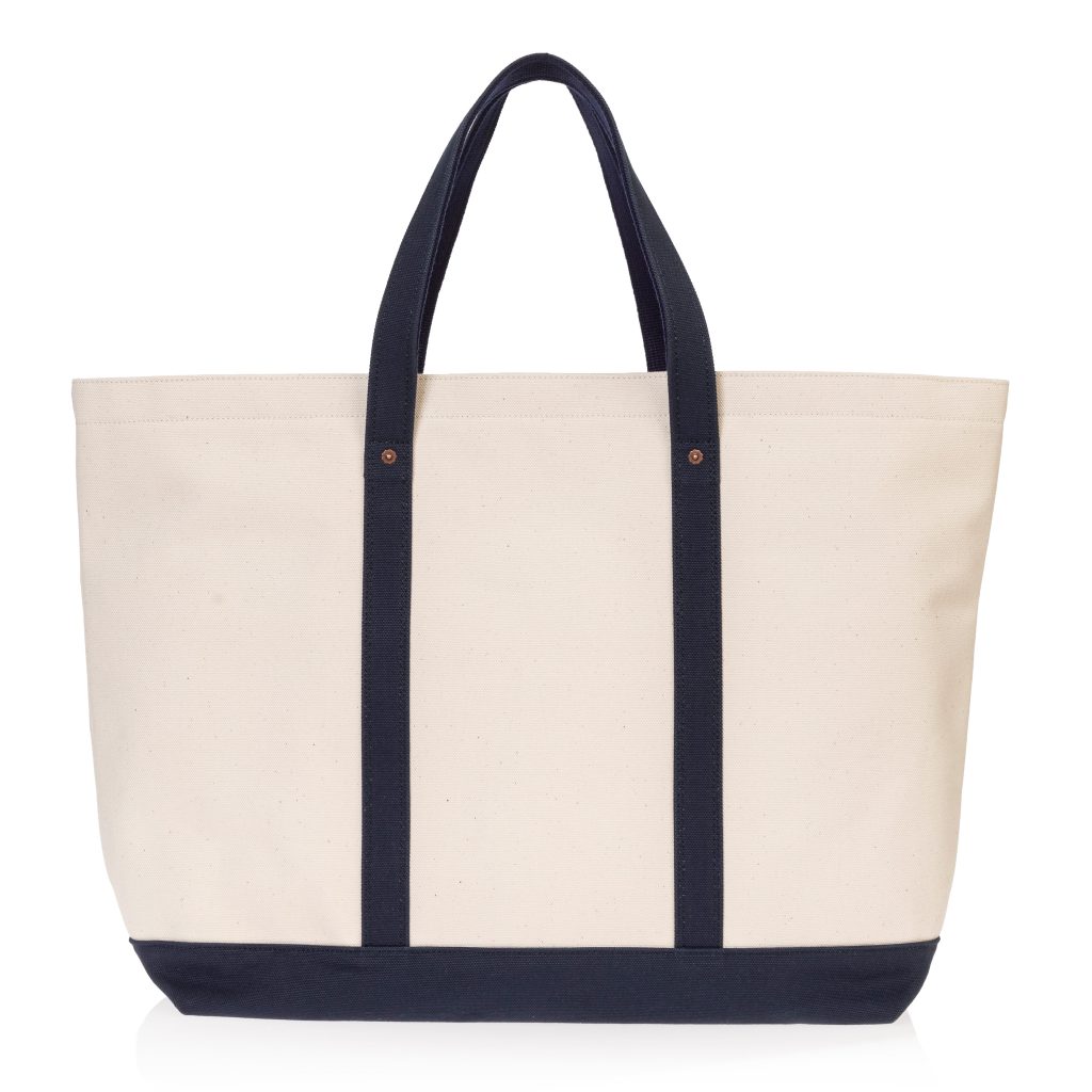 clean canvas tote bag