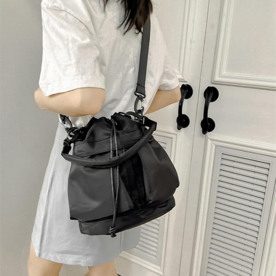 Nylon bucket bag – Waterproof and versatile women’s bag