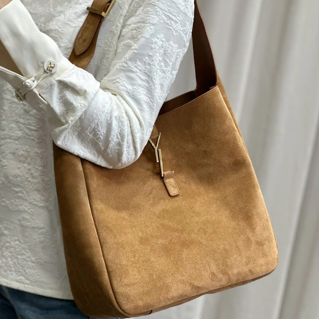 suede shoulder bag