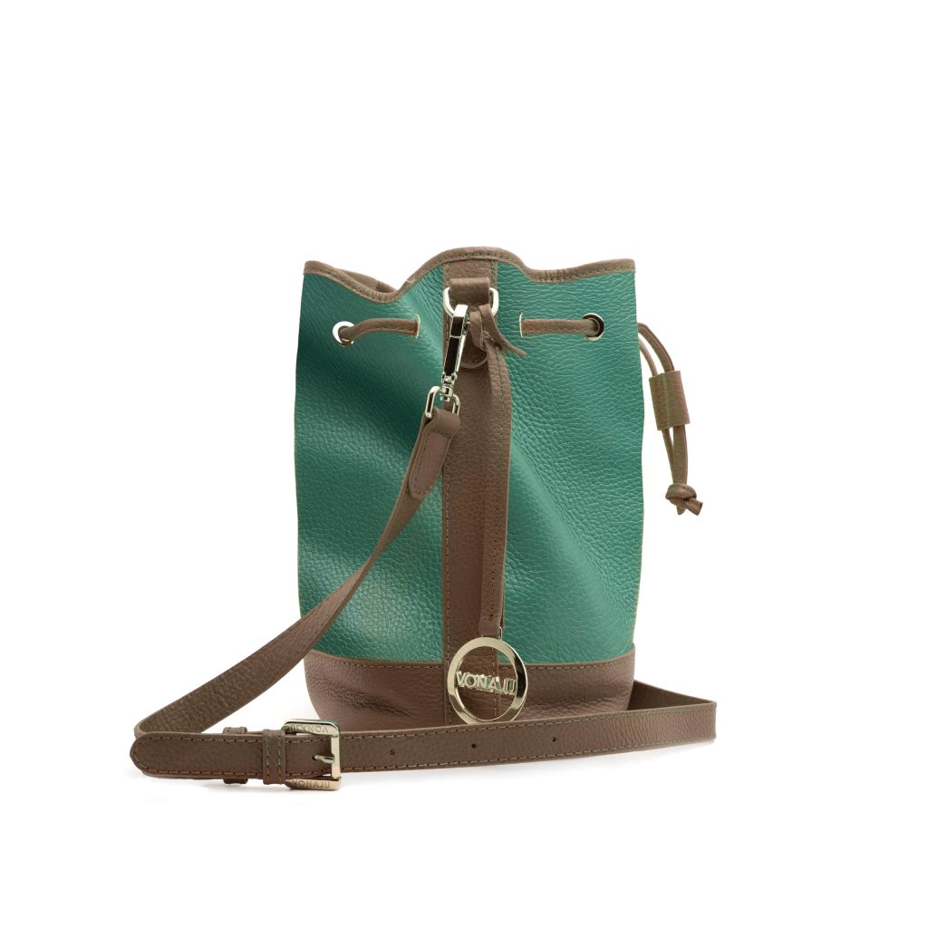 Green Bucket Bag