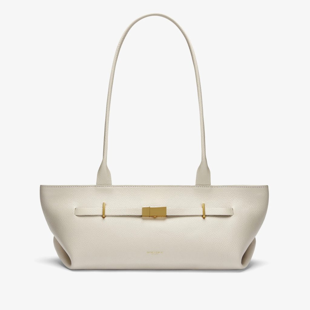 white shoulder bag