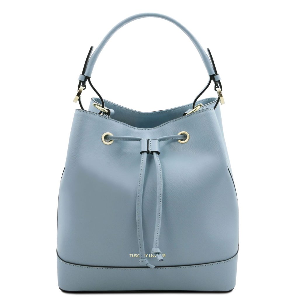 Blue Bucket Bag