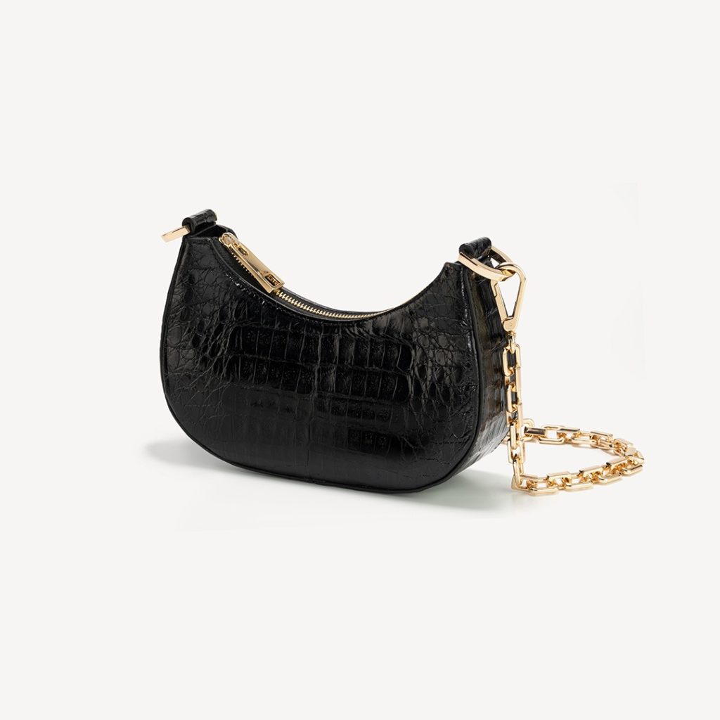 Small black shoulder bag