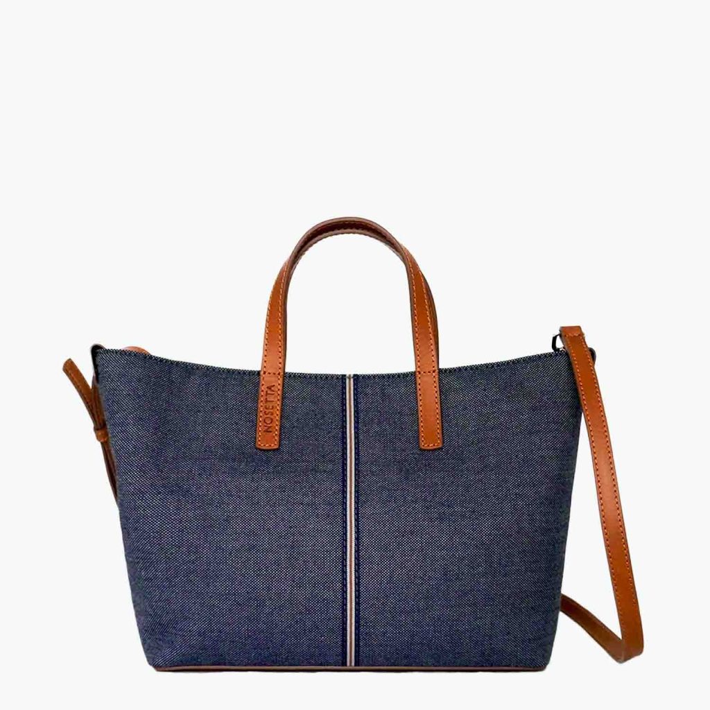 denim shoulder bag