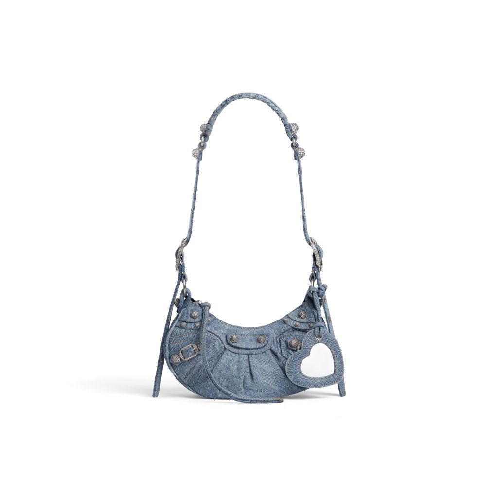 denim shoulder bag