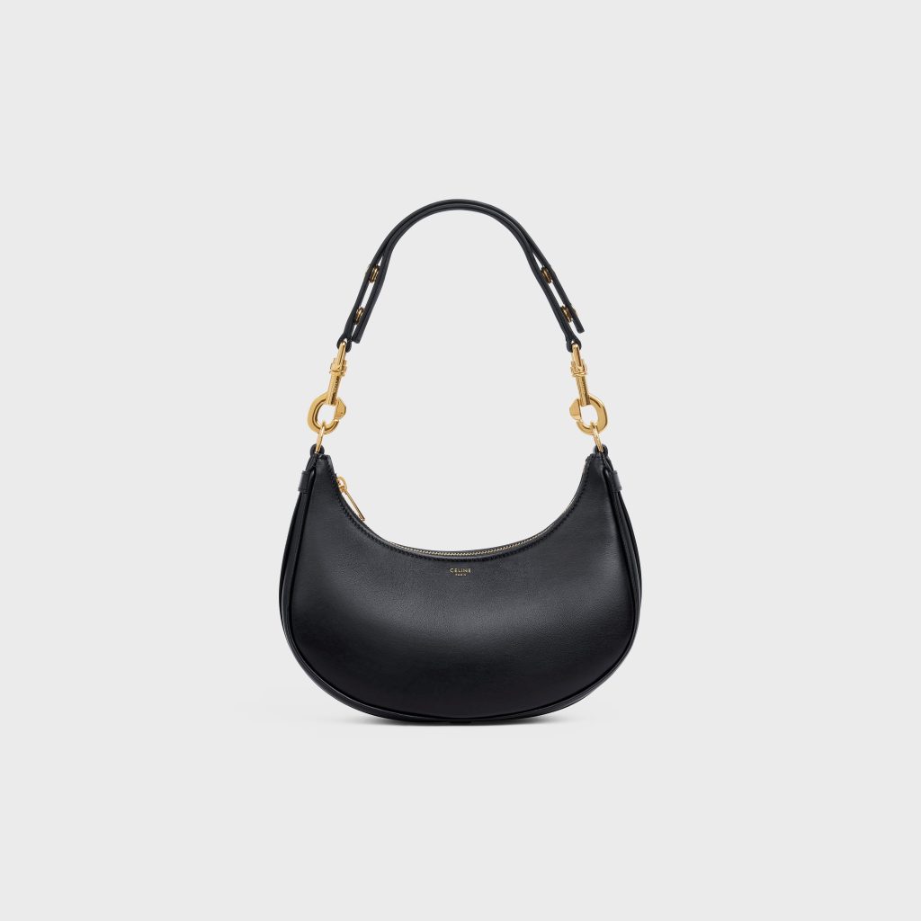 black designer shoulder bag