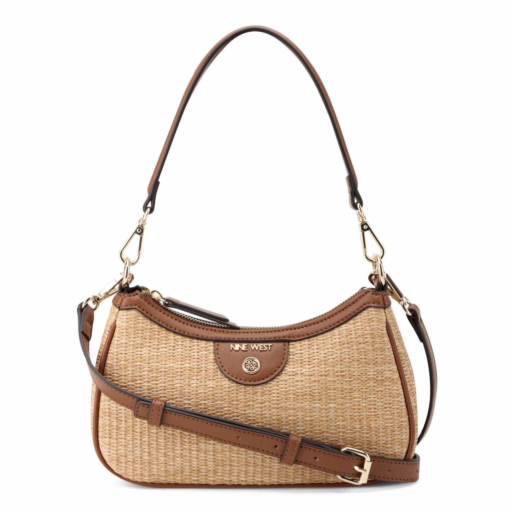 straw shoulder bag