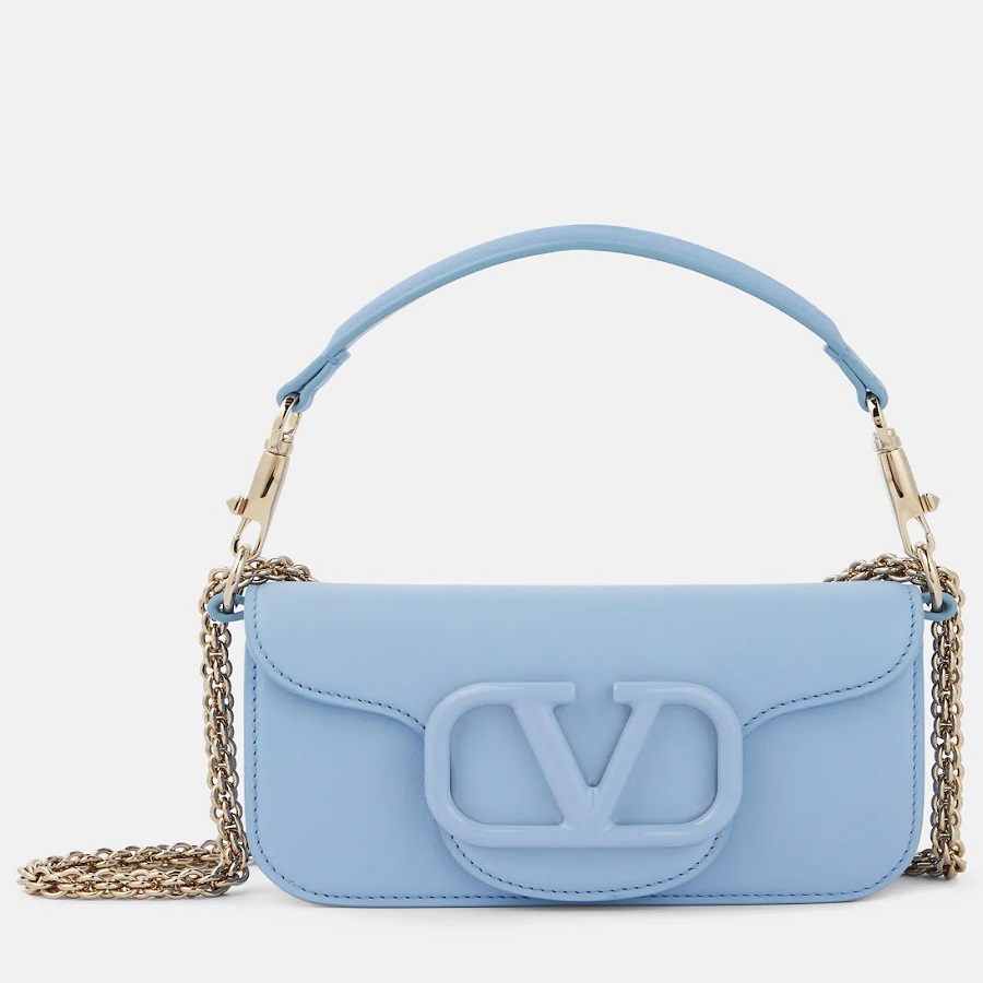 blue shoulder bag