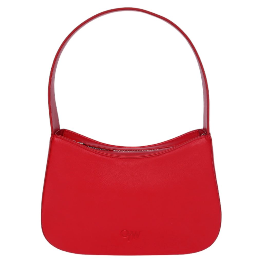 cherry red shoulder bag