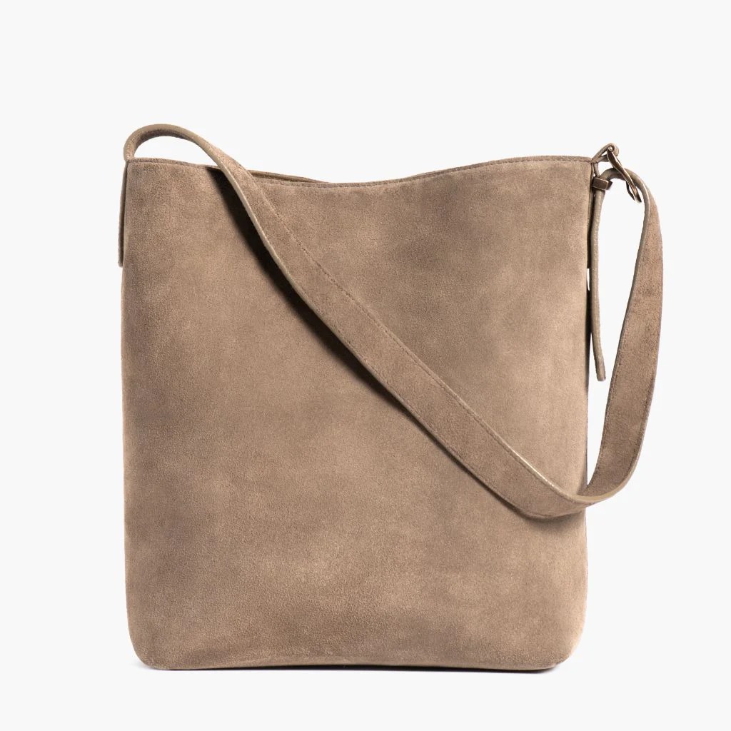 suede shoulder bag