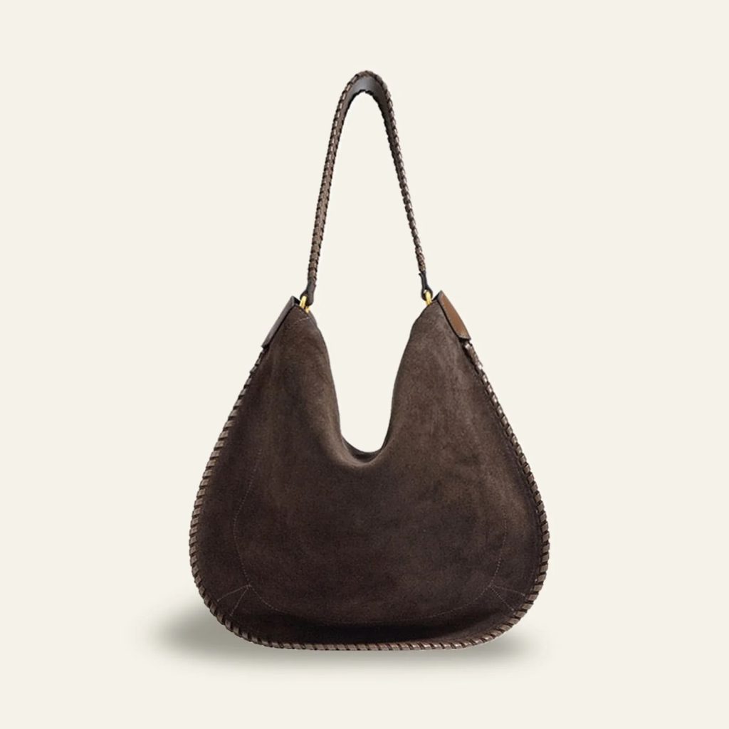 suede shoulder bag